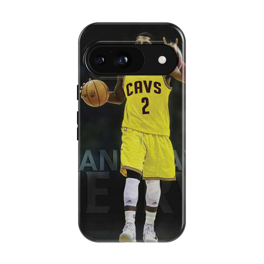Kyrie Irving Horns Grey Google Pixel 9 | 10 Pro Case