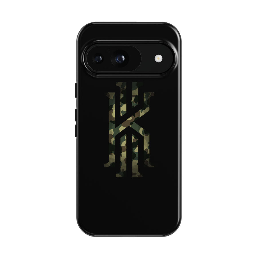 Kyrie Irving Military Camo Logo Google Pixel 9 | 10 Pro Case