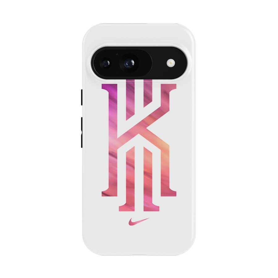 Kyrie Irving Nike White Pink Logo Google Pixel 9 | 10 Pro Case