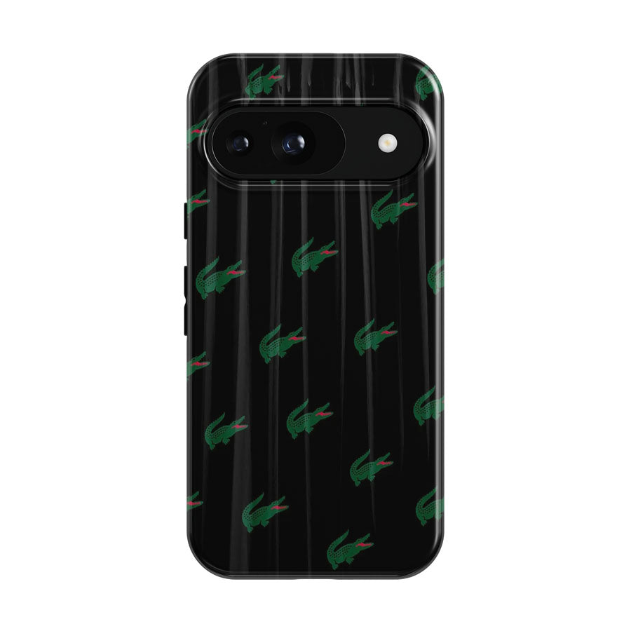 Lacoste Black Google Pixel 9 | 10 Pro Case
