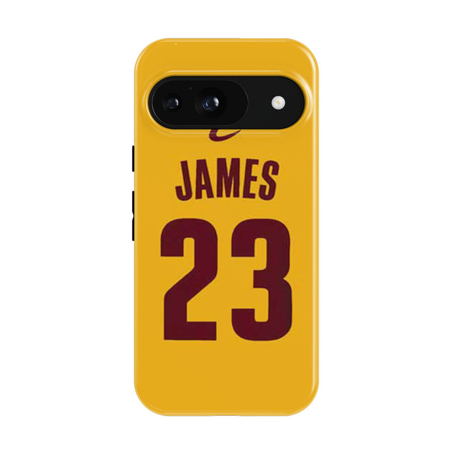 Lebron James Jersey Plain Google Pixel 9 | 10 Pro Case