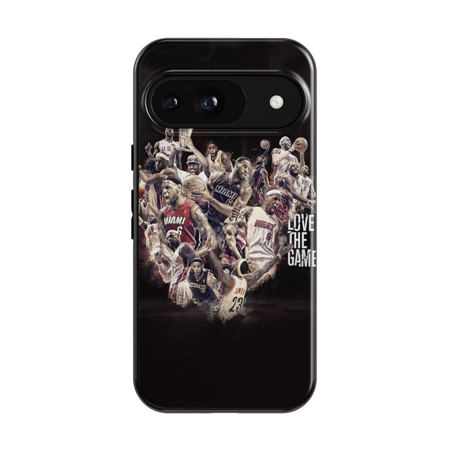 Lebron James Love The Game Collage Google Pixel 9 | 10 Pro Case