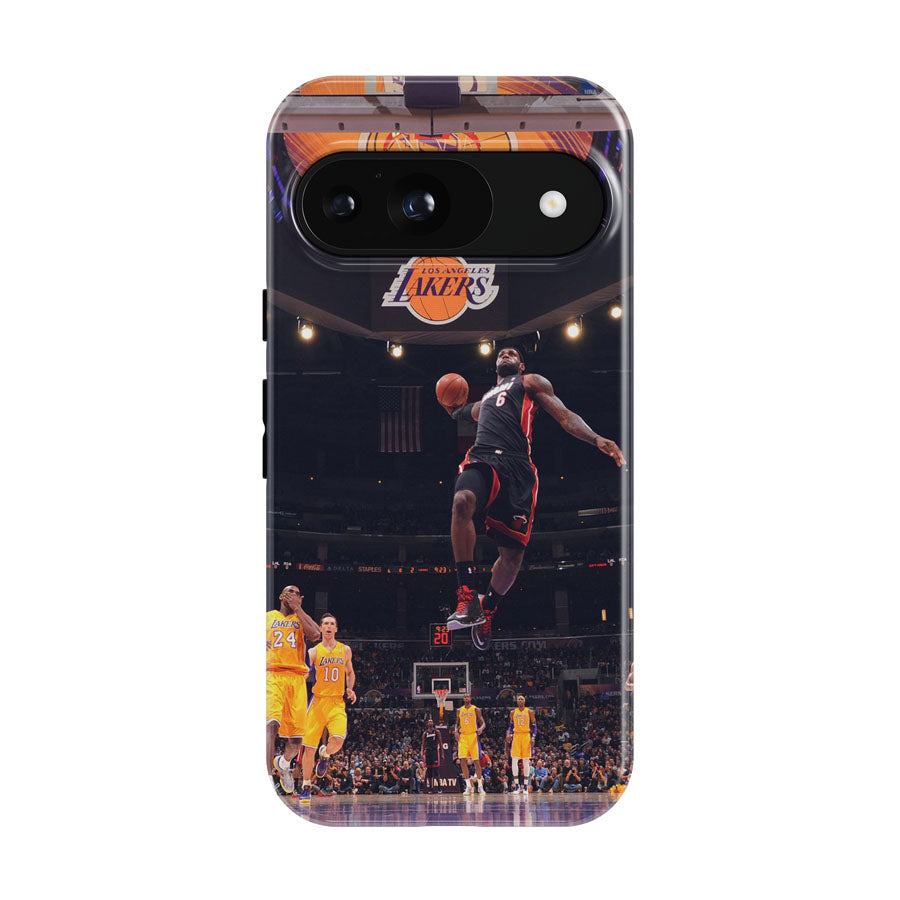 Lebron James Nba Basketball Dunk Google Pixel 9 | 10 Pro Case