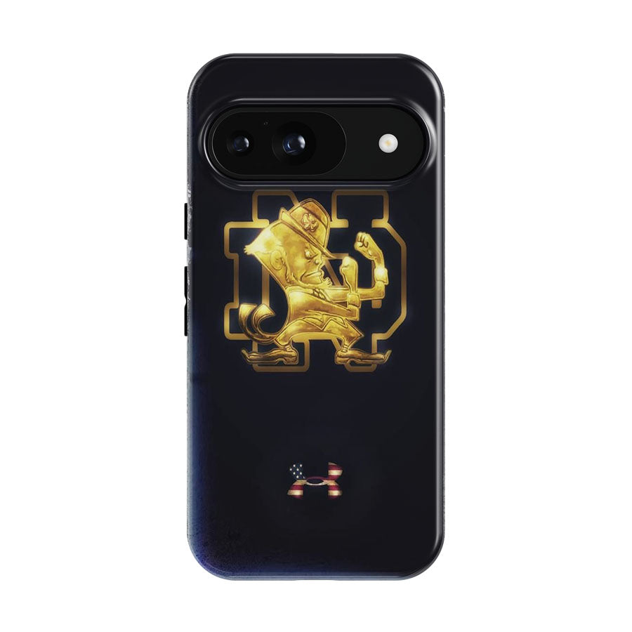 Leprechaun Gold Under Armour Notre Dame Irish Google Pixel 9 | 10 Pro Case