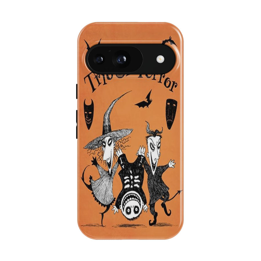 Lock, Shock, And Barrel Trio Of Terror Google Pixel 9 | 10 Pro Case