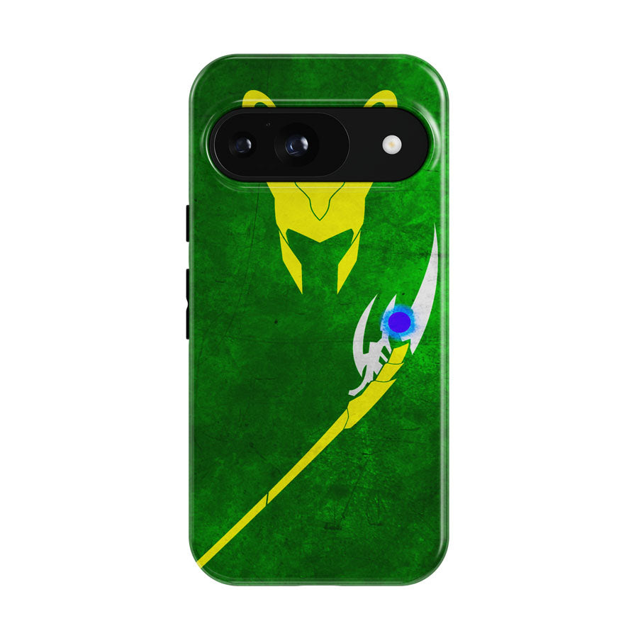 Loki Marvel Villain Vector Google Pixel 9 | 10 Pro Case