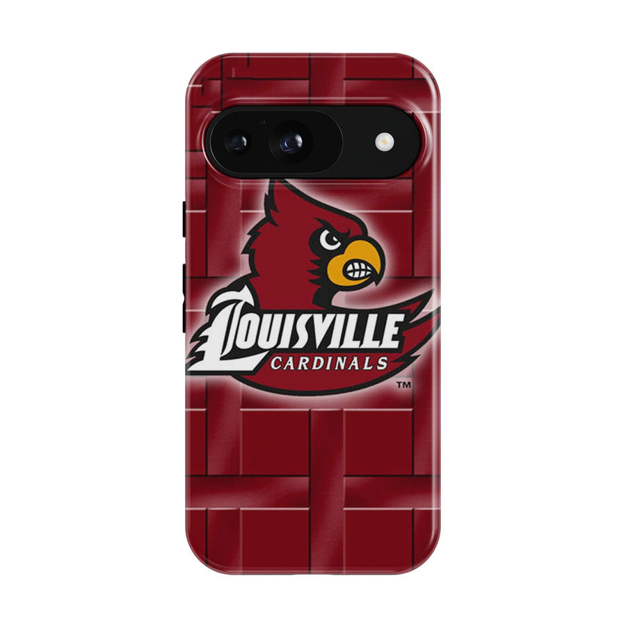 Louisville Cardinal Logo Google Pixel 9 | 10 Pro Case