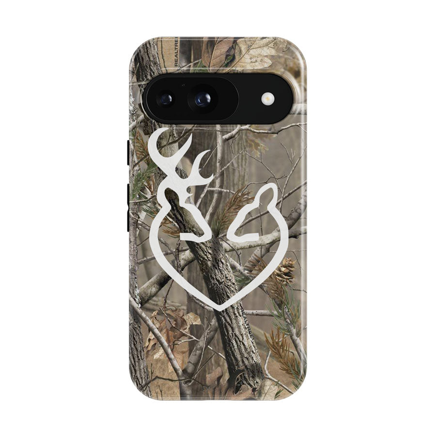 Love Browning Deer Camo Realtree Google Pixel 9 | 10 Pro Case