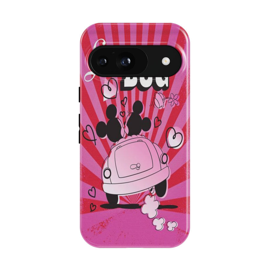 Love Bug Mickey & Minnie Google Pixel 9 | 10 Pro Case