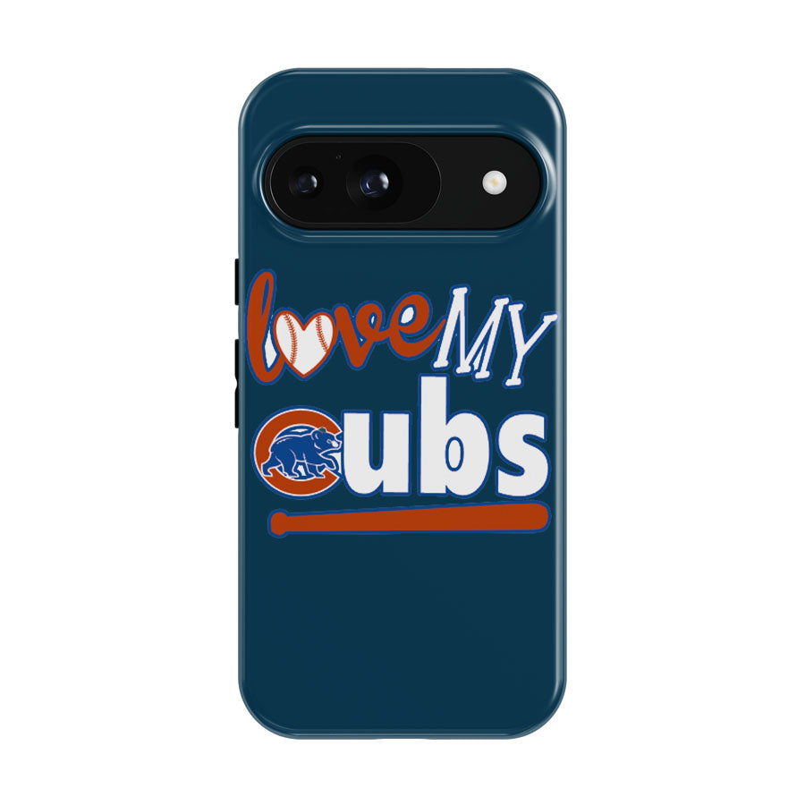 Love My Chicago Cubs Google Pixel 9 | 10 Pro Case