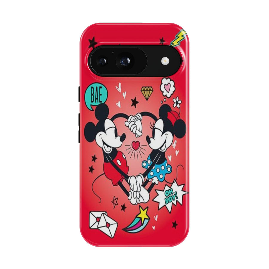 Loving Arms Mickey & Minnie Google Pixel 9 | 10 Pro Case