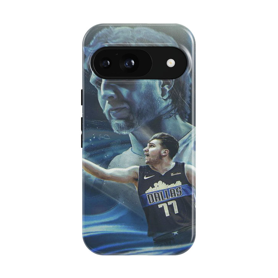 Luca Doncic Dallas Mavericks 11 Google Pixel 9 | 10 Pro Case