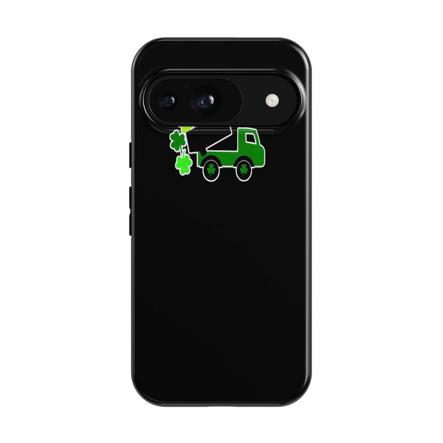 Lucky St Patricks Day Vintage Truck Clover Shamrock Google Pixel 9 | 10 Pro Case
