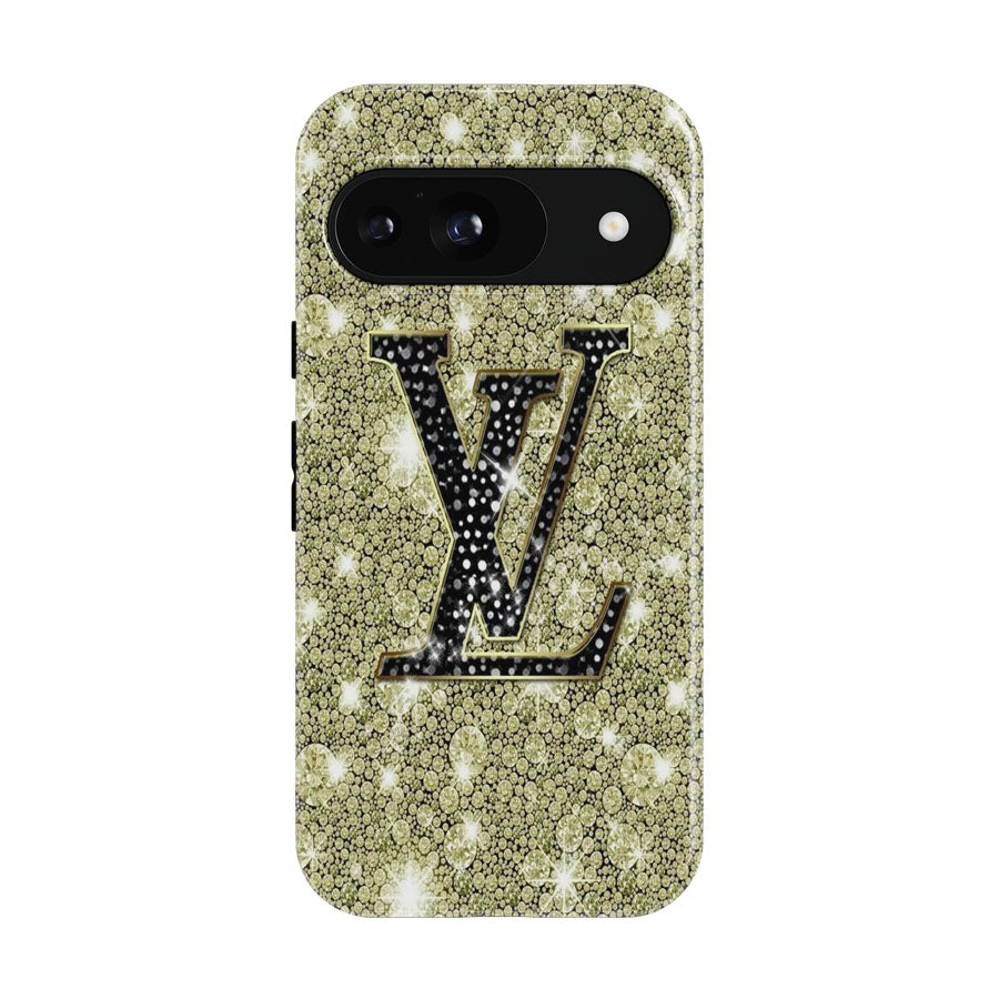 Luois Vuitton Diamond Clean Google Pixel 9 | 10 Pro Case