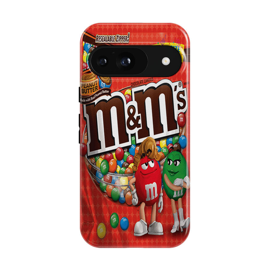 M&M Peanut Butter Chocolates Party Size Google Pixel 9 | 10 Pro Case
