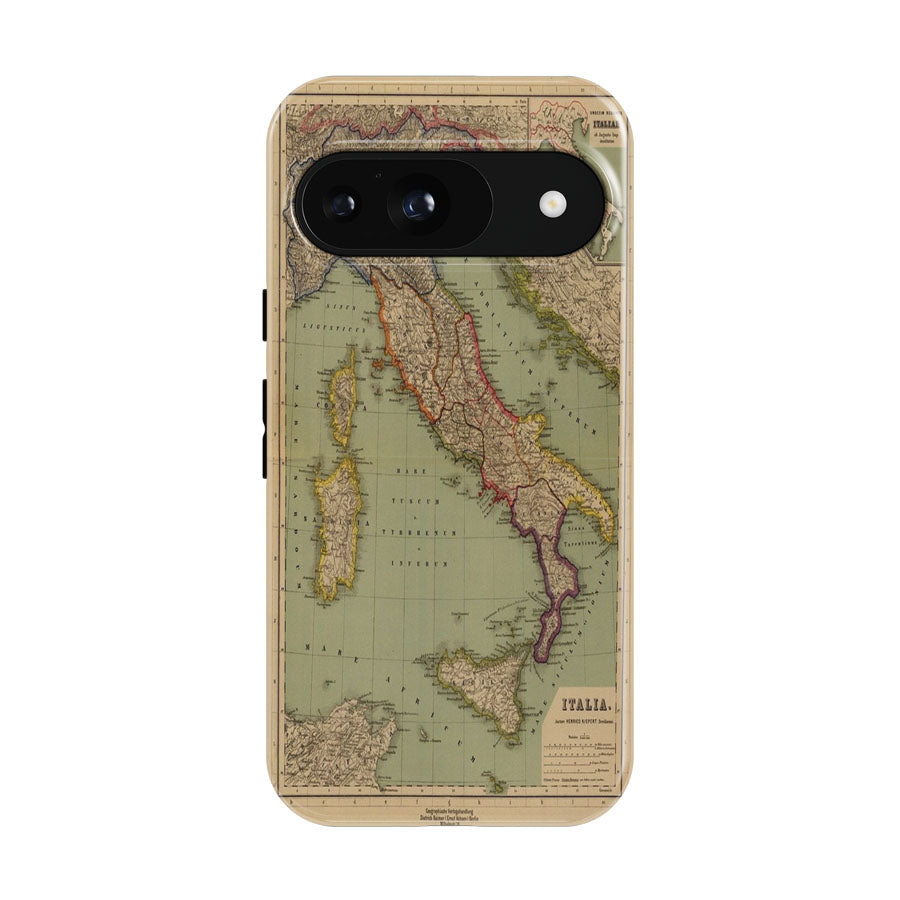 Map Of Italy From 1903 Google Pixel 9 | 10 Pro Case