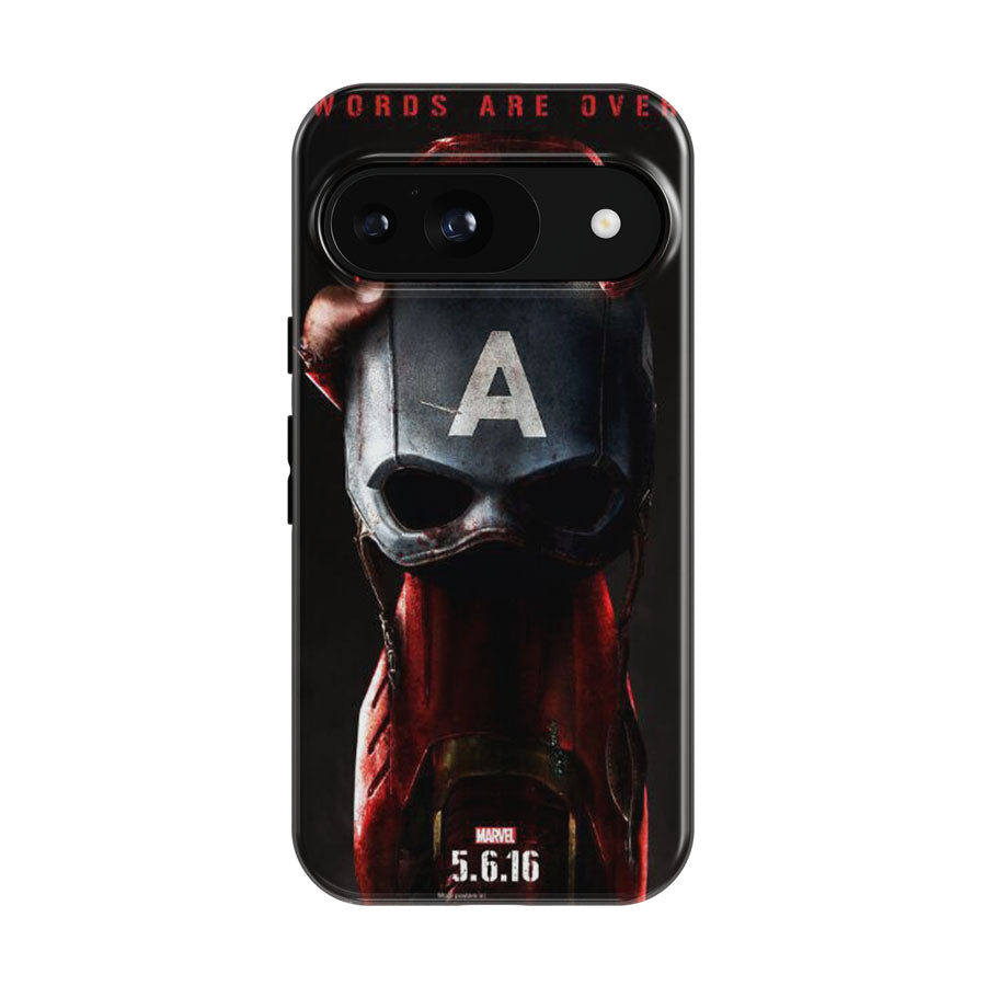 Marvel Captain America And Iron Man Google Pixel 9 | 10 Pro Case