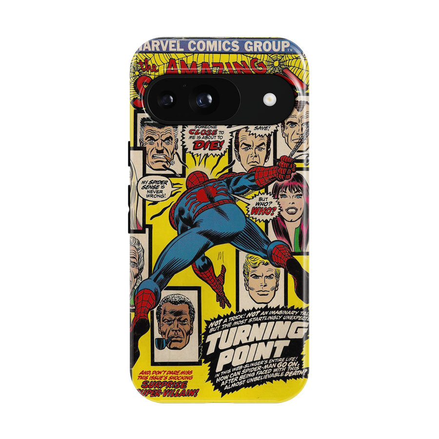 Marvel Comics The Amazing Spider Man Google Pixel 9 | 10 Pro Case