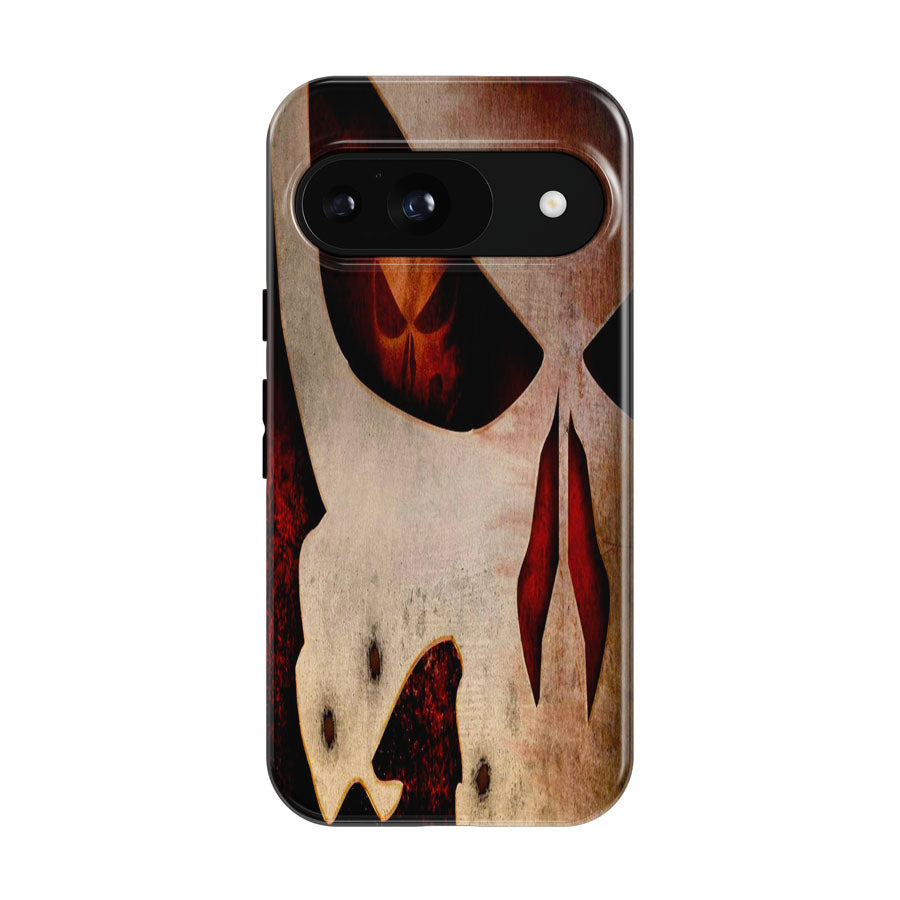 Marvel Punisher Logo Google Pixel 9 | 10 Pro Case