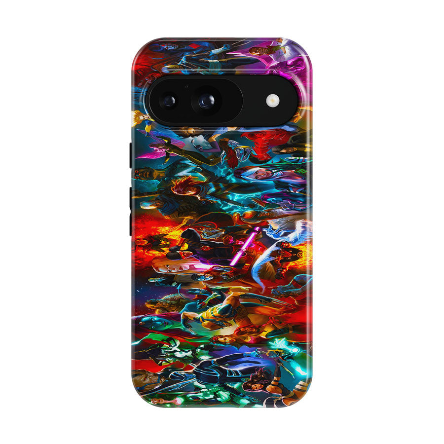 Marvel Superheroes Collage Google Pixel 9 | 10 Pro Case