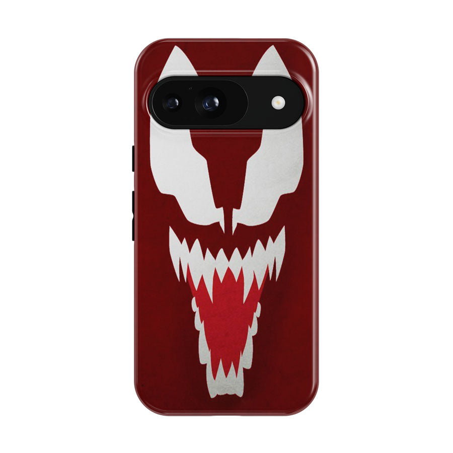 Marvel Venom Logo Face Google Pixel 9 | 10 Pro Case