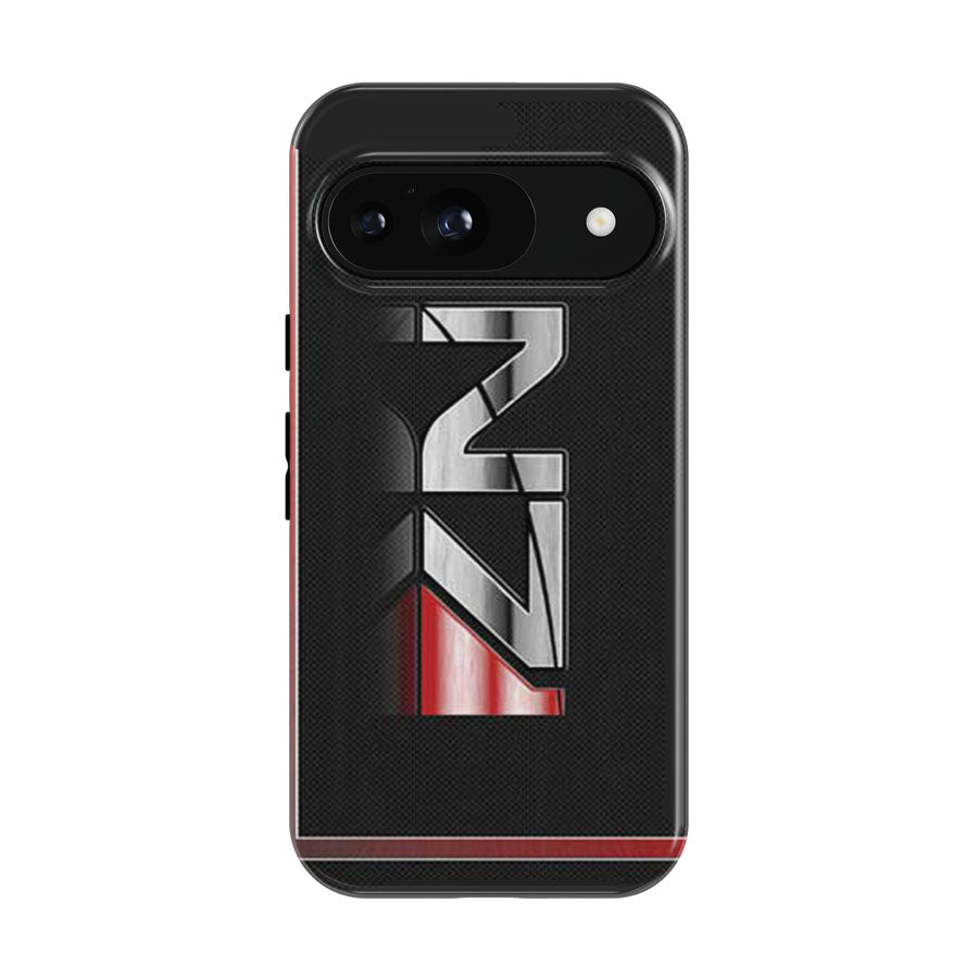 Mass Effect Logo Texture  Google Pixel 9 | 10 Pro Case