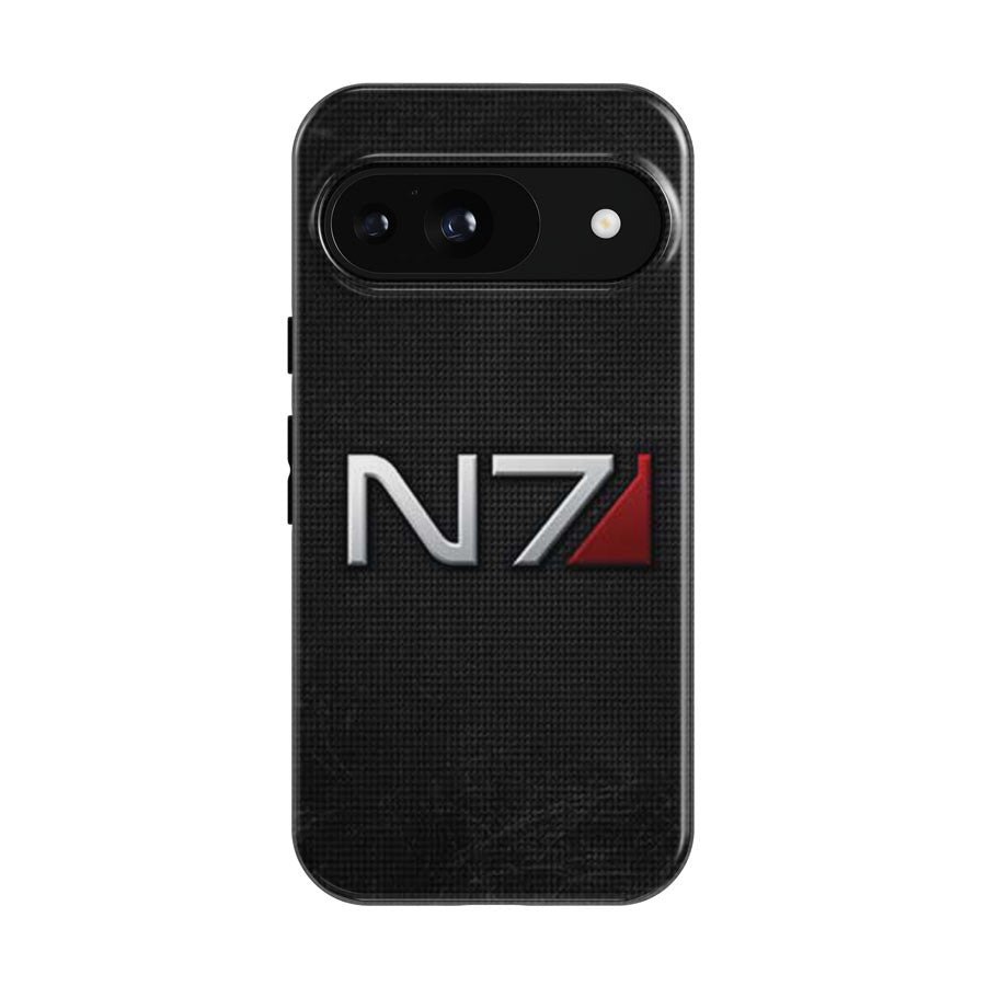 Mass Effect N7 Texture  Google Pixel 9 | 10 Pro Case