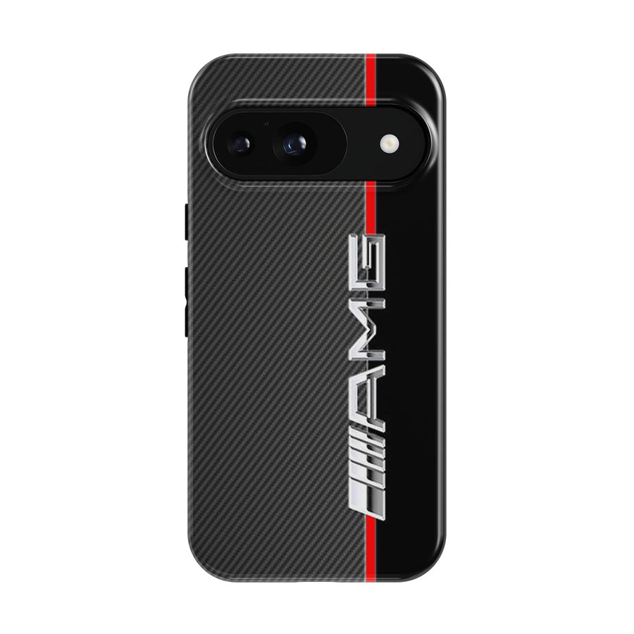 Mercedes Benz Amg Logo Carbon Google Pixel 9 | 10 Pro Case