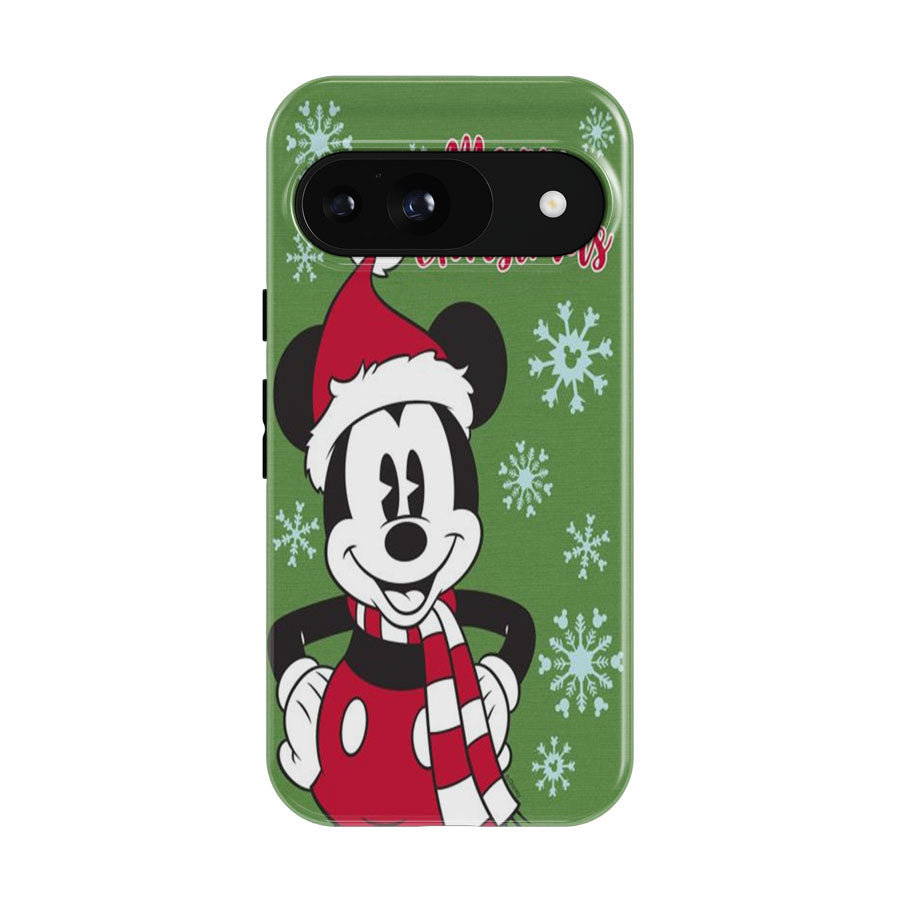 Merry Christmas Mickey Google Pixel 9 | 10 Pro Case