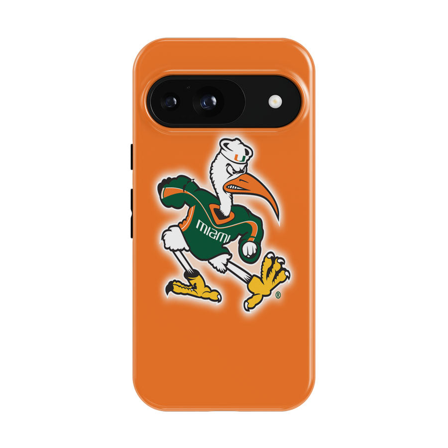 Miami Hurricanes Logo Google Pixel 9 | 10 Pro Case