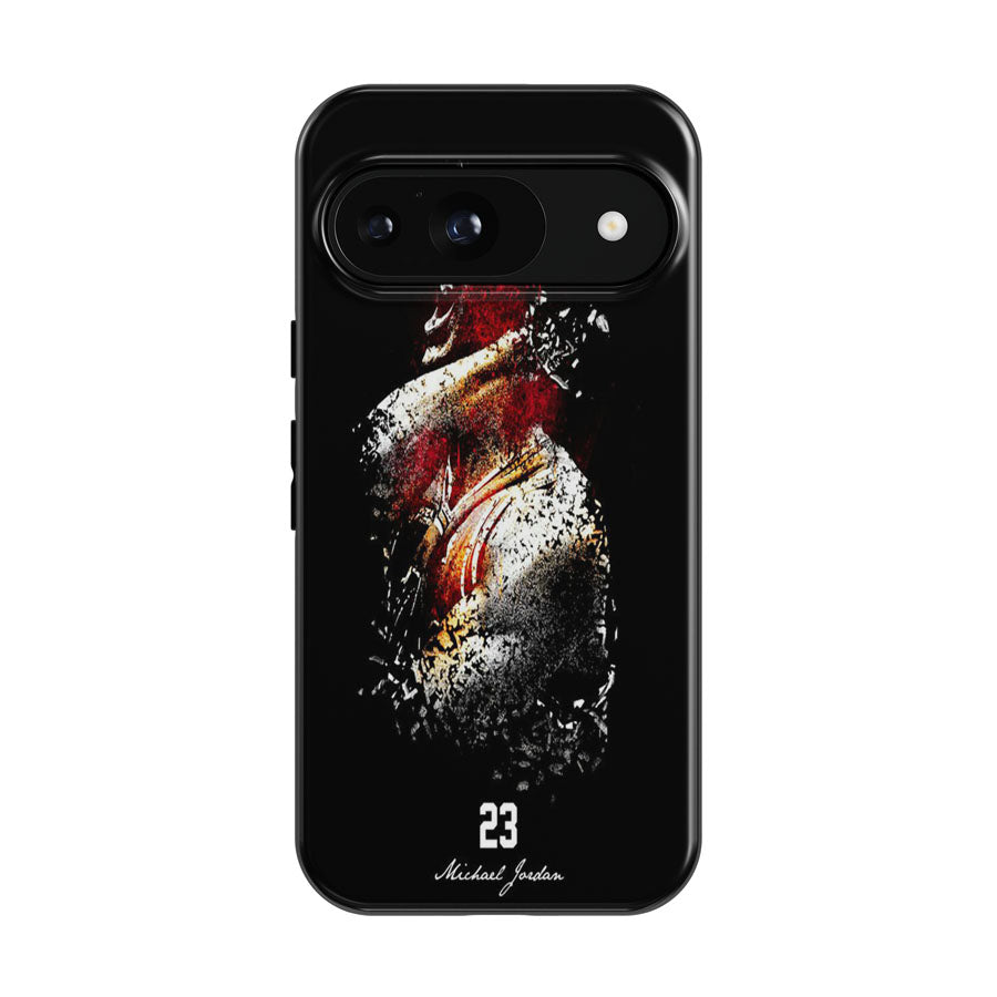 Michael Jordan 23 Art Abstract Google Pixel 9 | 10 Pro Case