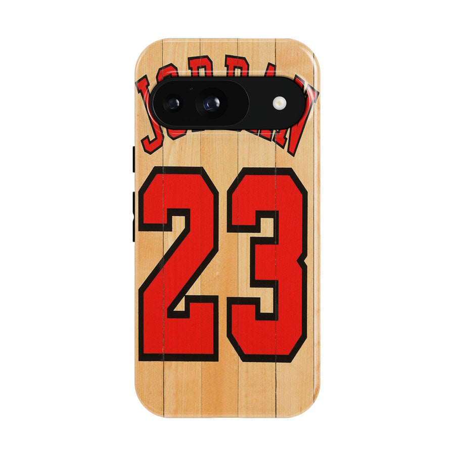 Michael Jordan 23 Basketball Google Pixel 9 | 10 Pro Case