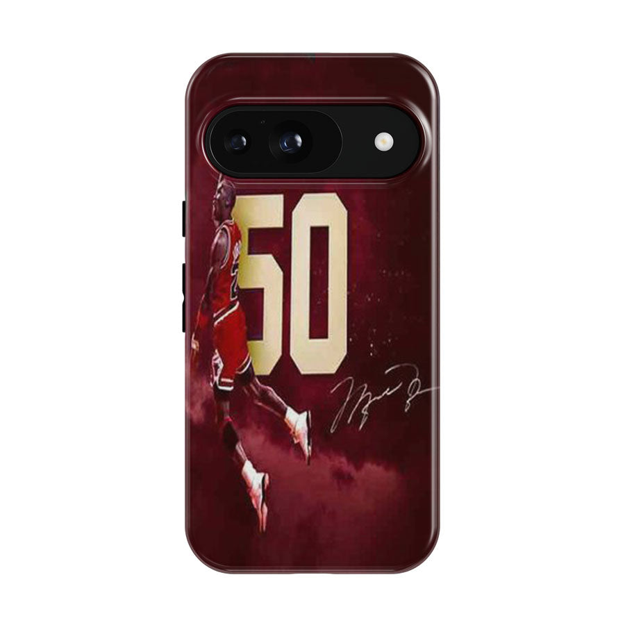 Michael Jordan 50 Google Pixel 9 | 10 Pro Case