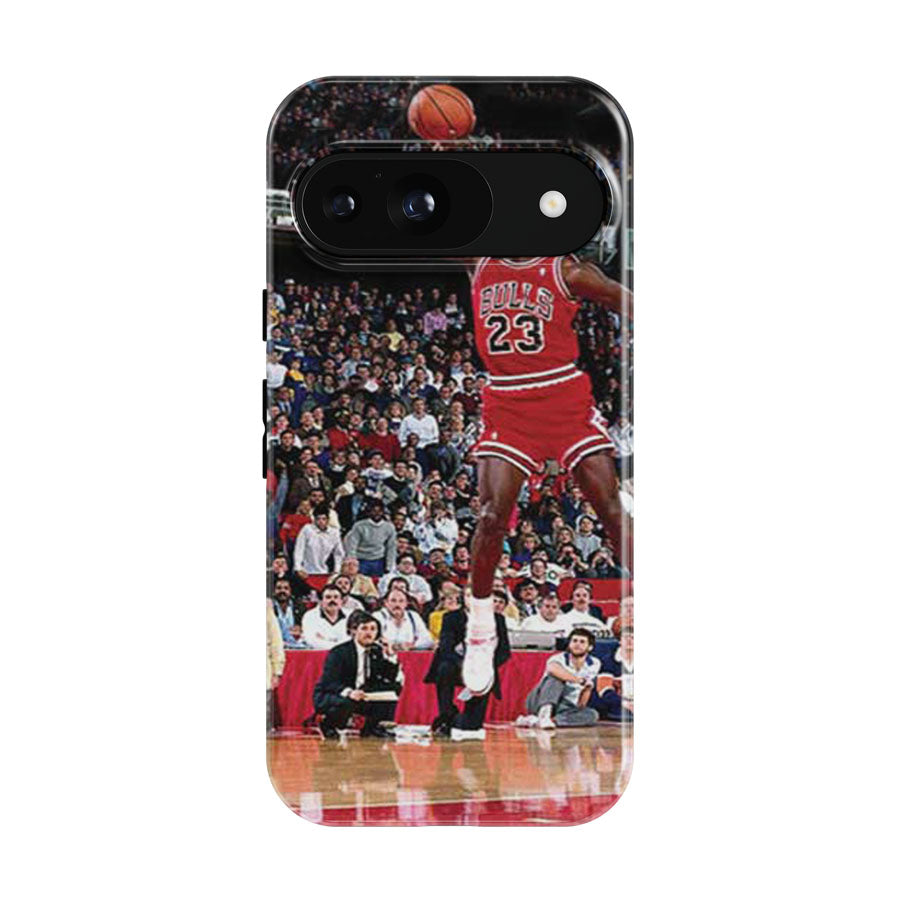 Michael Jordan Dunk Vintage Look Google Pixel 9 | 10 Pro Case