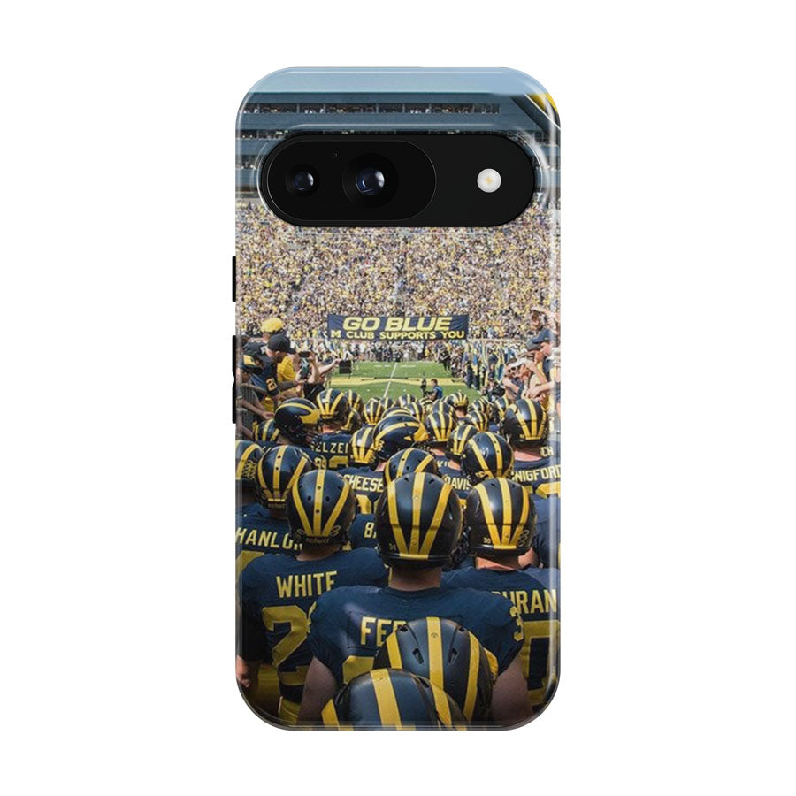 Michigan Wolverines 3 Google Pixel 9 | 10 Pro Case
