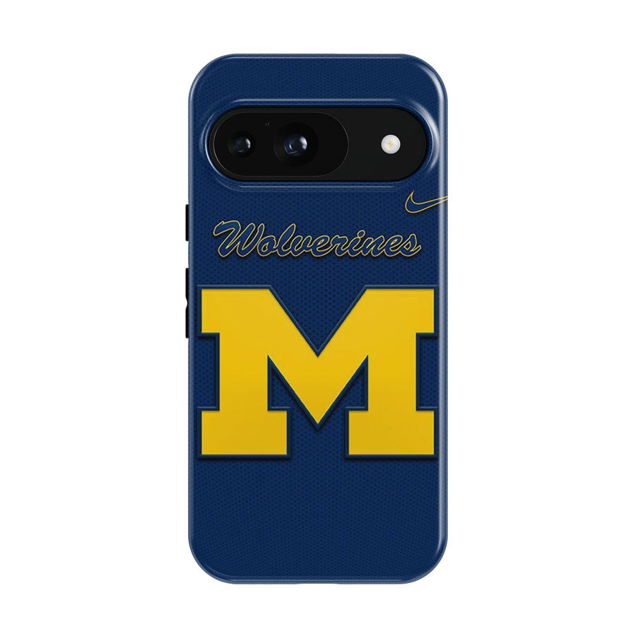 Michigan Wolverines Go Blue Google Pixel 9 | 10 Pro Case