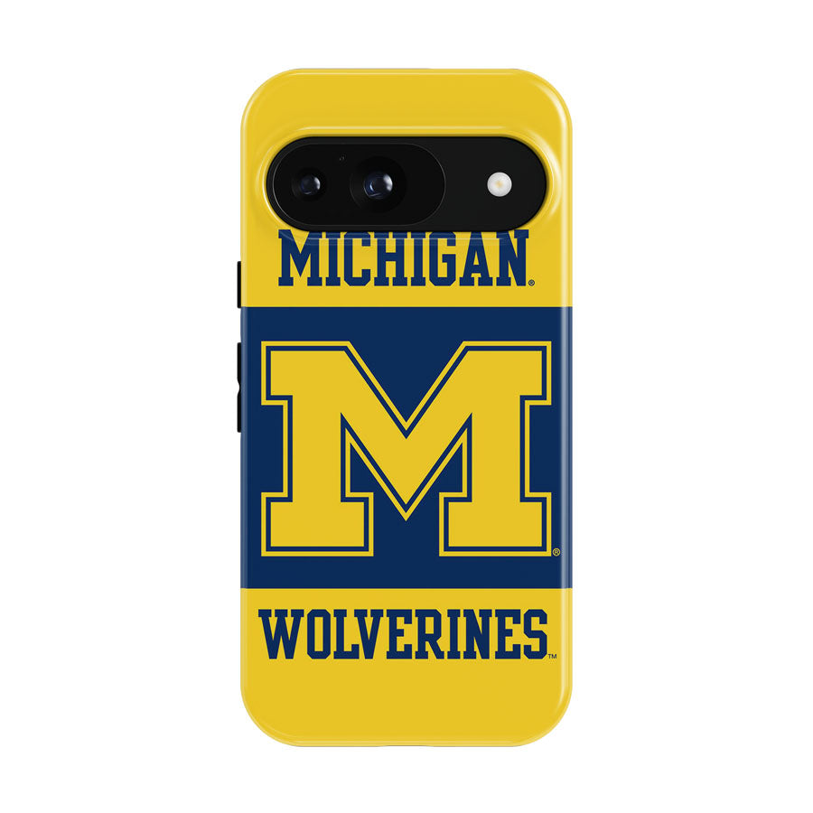 Michigan Wolverines Mobile Wallpaper Google Pixel 9 | 10 Pro Case