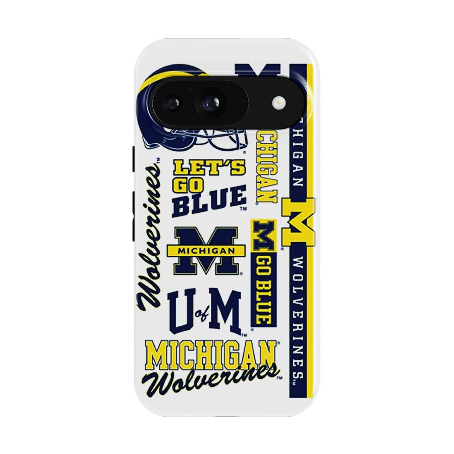 Michigan Wolverines Team Google Pixel 9 | 10 Pro Case