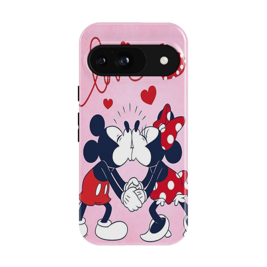 Mickey & Minnie Love Smooch Google Pixel 9 | 10 Pro Case
