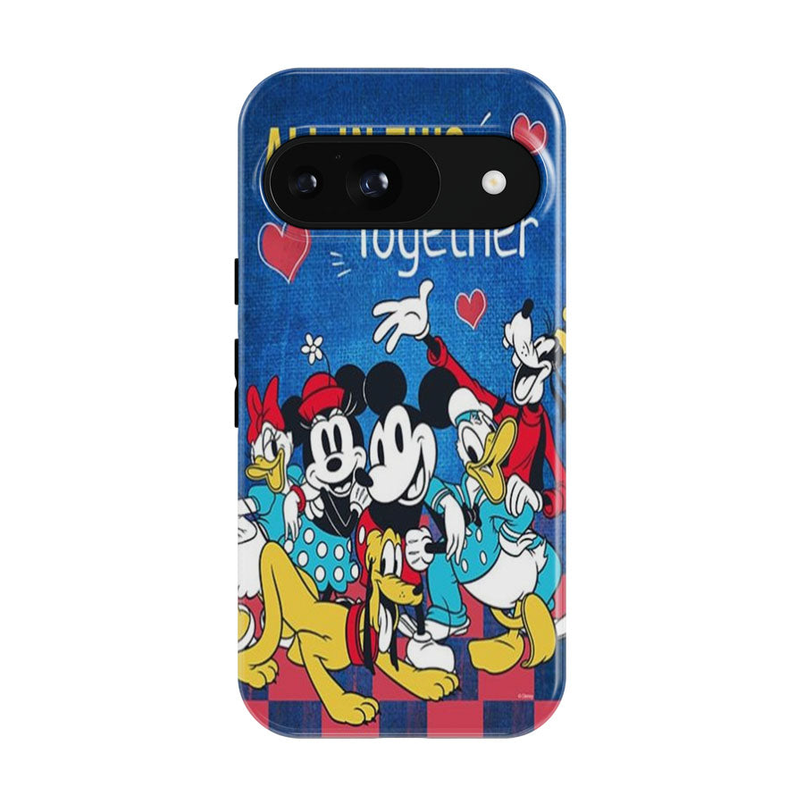 Mickey And Friends Together Google Pixel 9 | 10 Pro Case