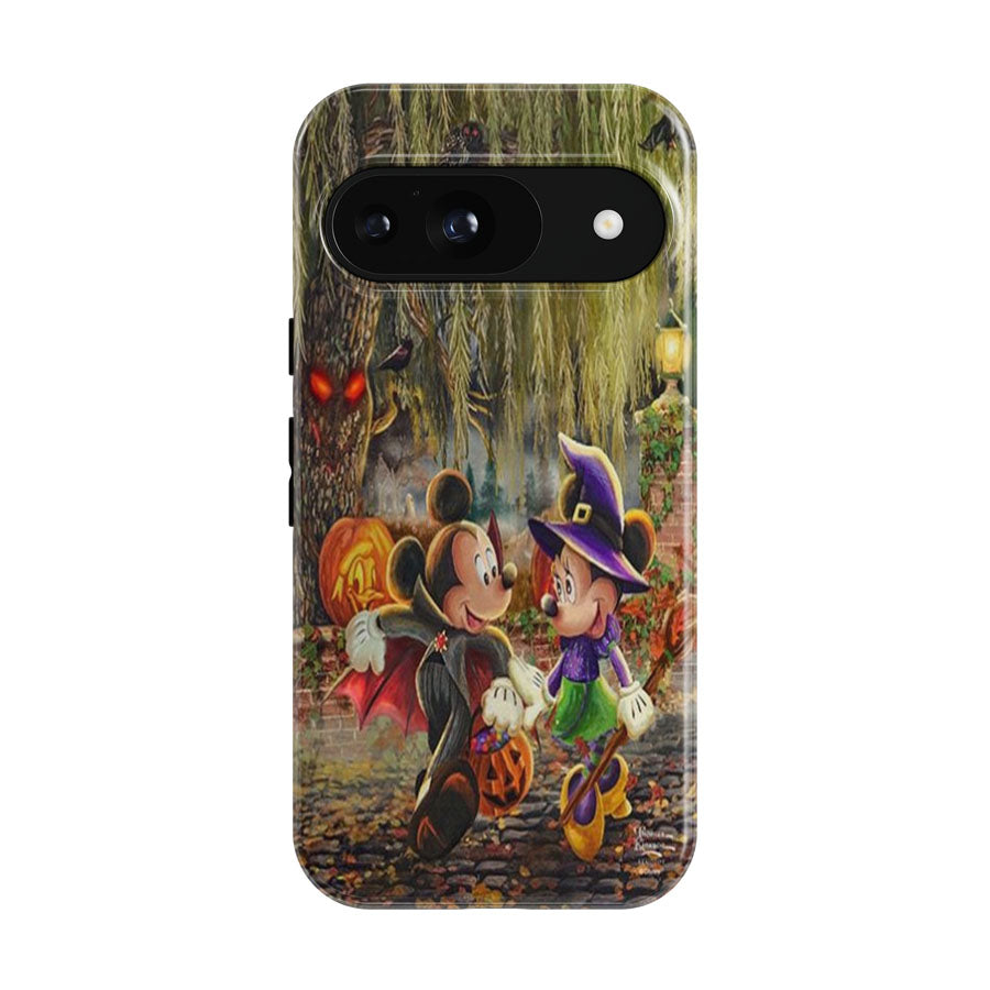 Mickey And Minnie Halloween Fun Google Pixel 9 | 10 Pro Case