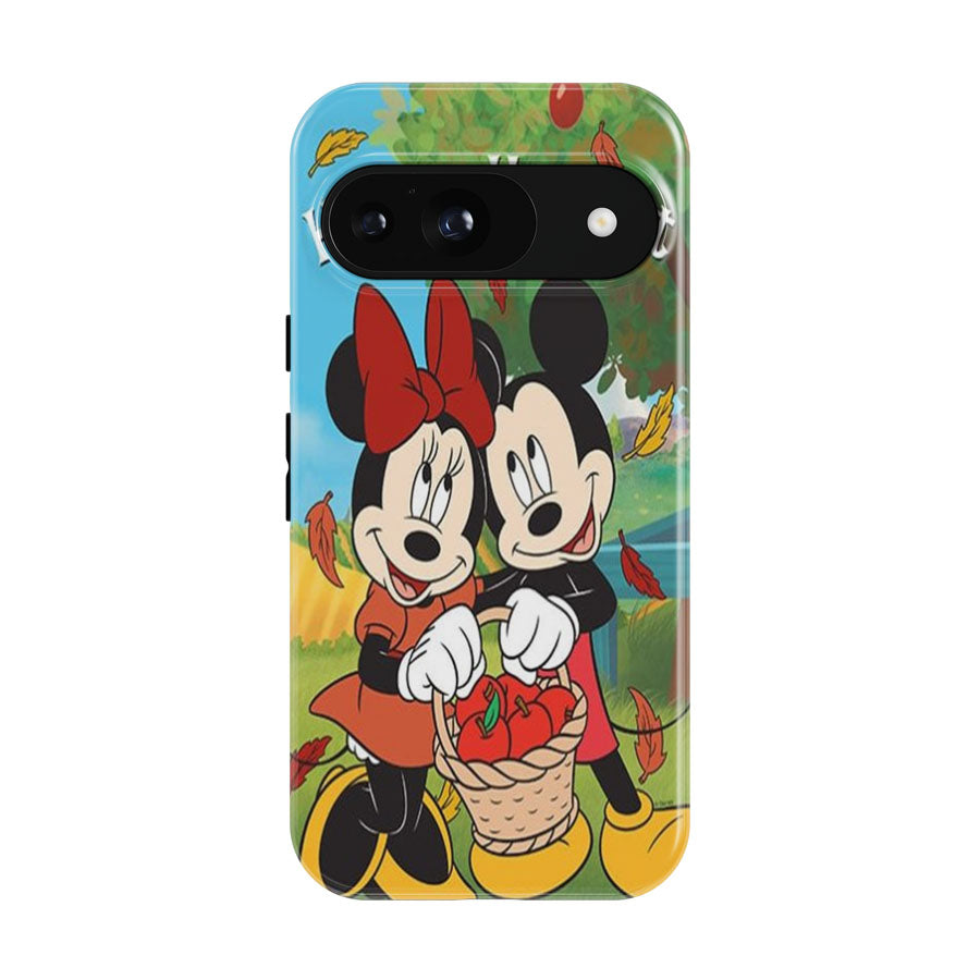 Mickey And Minnie Happy Harvest Google Pixel 9 | 10 Pro Case