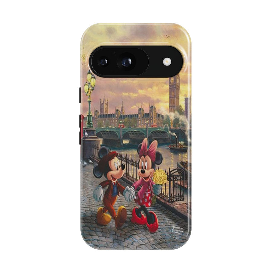 Mickey And Minnie In London Google Pixel 9 | 10 Pro Case