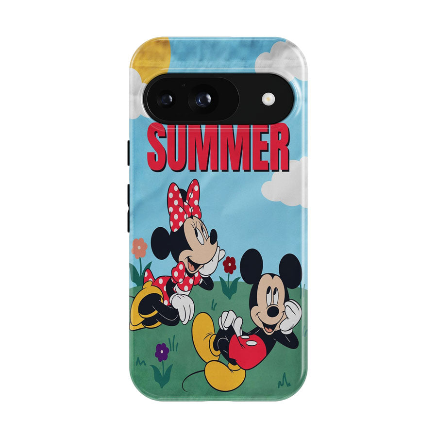 Mickey And Minnie Summer Google Pixel 9 | 10 Pro Case
