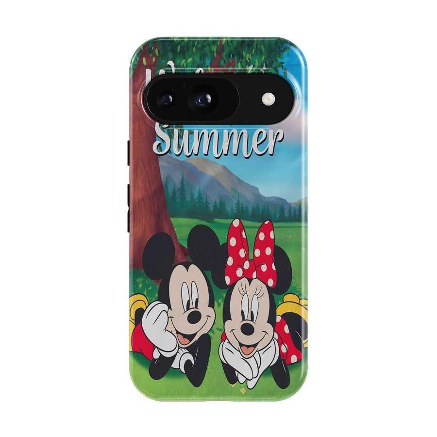 Mickey And Minnie Summer Welcome Google Pixel 9 | 10 Pro Case