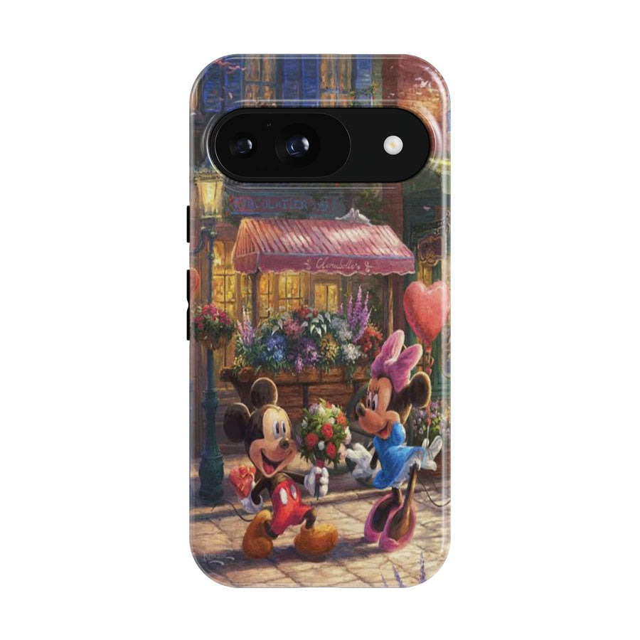 Mickey And Minnie Sweetheart Café Google Pixel 9 | 10 Pro Case