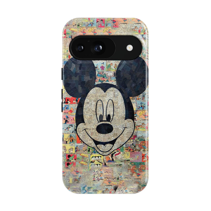 Mickey Disney Comic Collage Google Pixel 9 | 10 Pro Case
