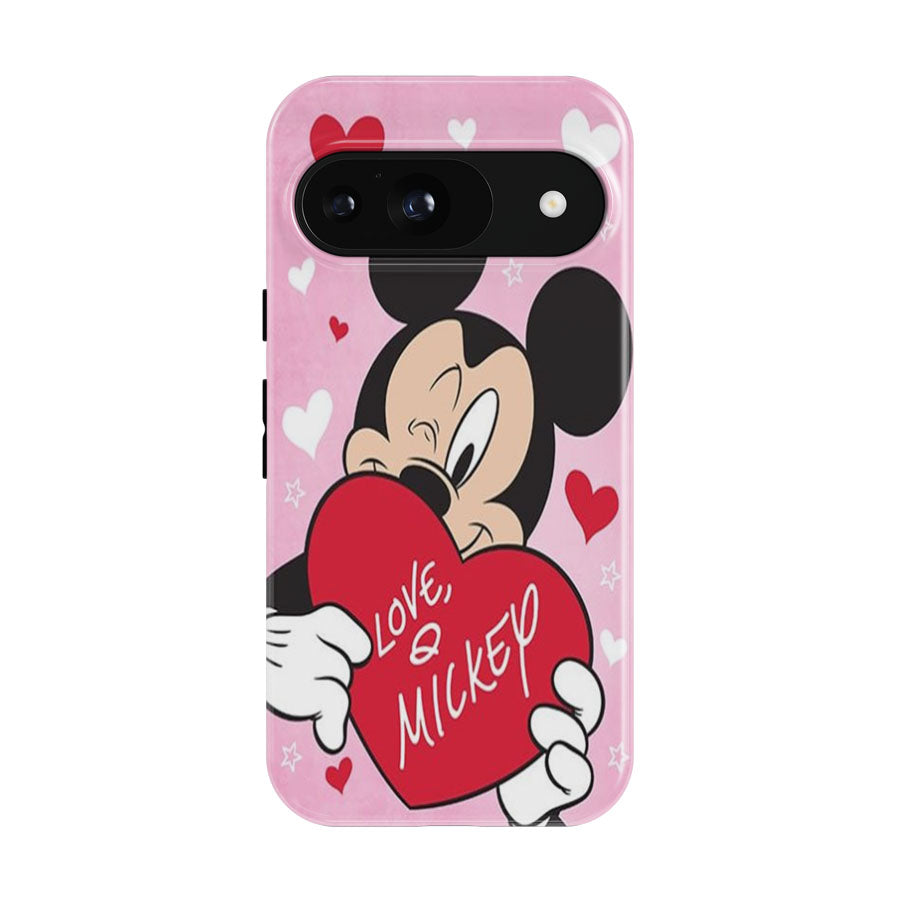 Mickey Heart You Google Pixel 9 | 10 Pro Case