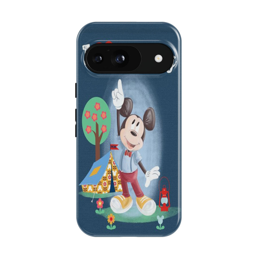 Mickey I Love Camping Google Pixel 9 | 10 Pro Case