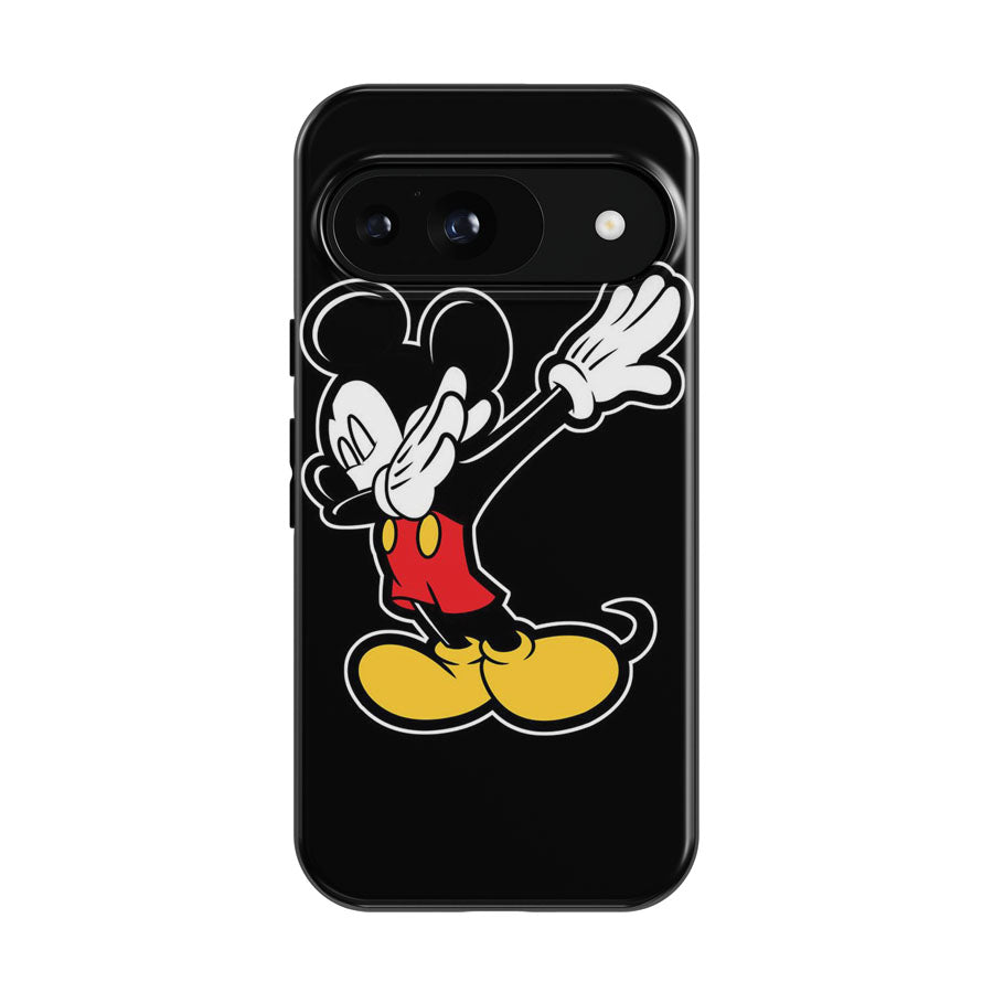 Mickey Keep Dabs Style On The Black Google Pixel 9 | 10 Pro Case